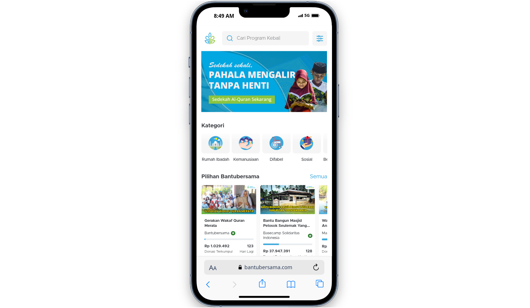 Bantubersama.com